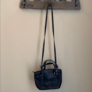 Fossil purse black leather